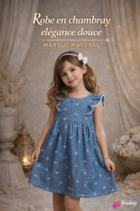Robe en chambray - Mayoral