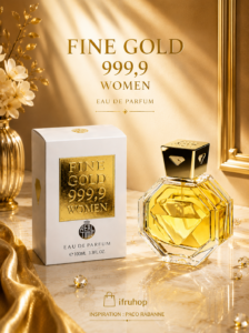 Fine Gold 999.9 <br> L’inspiration de Lady Million de Paco Rabanne <br>| 100 ml